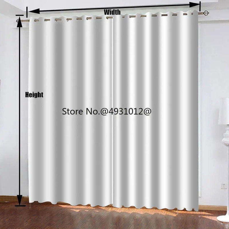 Verdunkelungsvorhänge mit 3D-LKW-Print von A Family Of Home Textiles, Mehrfarbig, Breite: 100 cm, Höhe: 220 cm, 2er-Set - Bild 3
