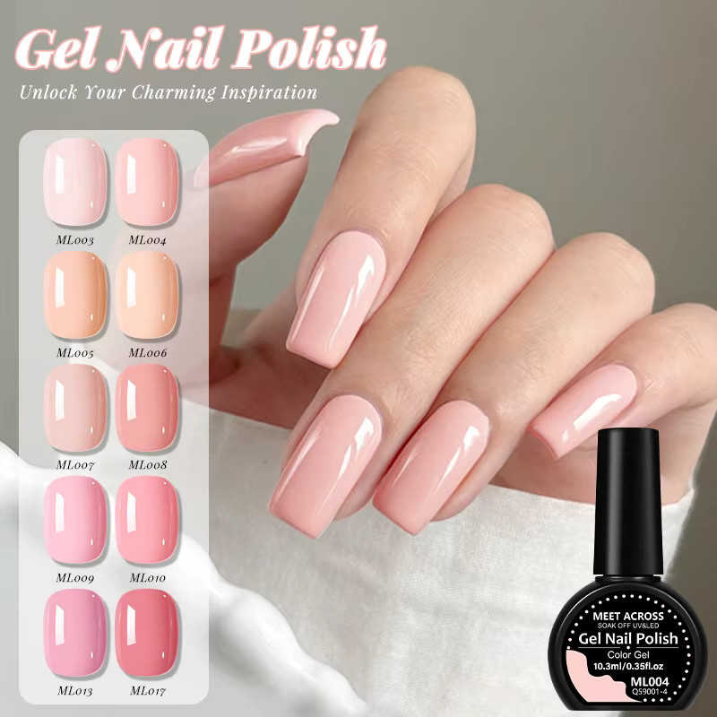 MEET ACROSS Gel-Nagellack, Schimmernd, 10,3 ml - Bild 3