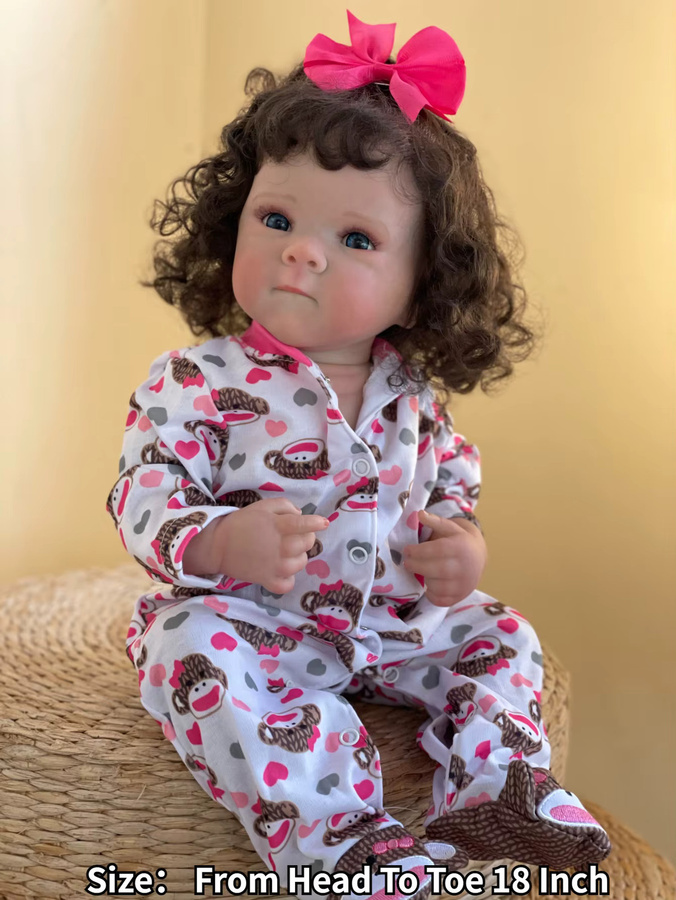 Aizwa Reborn-Puppe Bettie, Mädchen, 45 cm, bunt/mehrfarbig - Bild 2