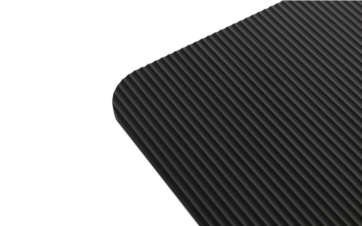 Normann Copenhagen Jet Wandregal aus Aluminium in Schwarz mit geriffelter Struktur - Bild 1