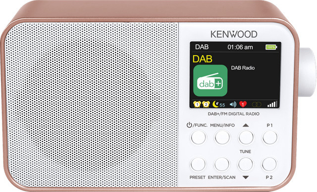 Kenwood DAB+ Radio CR-M30DAB-R in Roségold - Bild 1