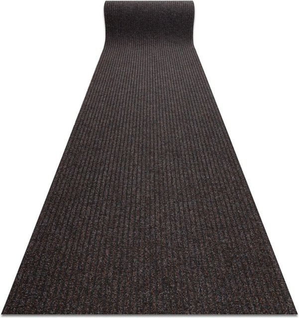 RugsX Türmatte VG15412 Braun rutschfest aus Polypropylen B: 100 cm, L: 540 cm - Bild 1
