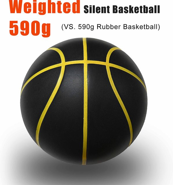 Hambo Silent Basketball, Schaumstoff, Orange, Schwarz - Bild 1