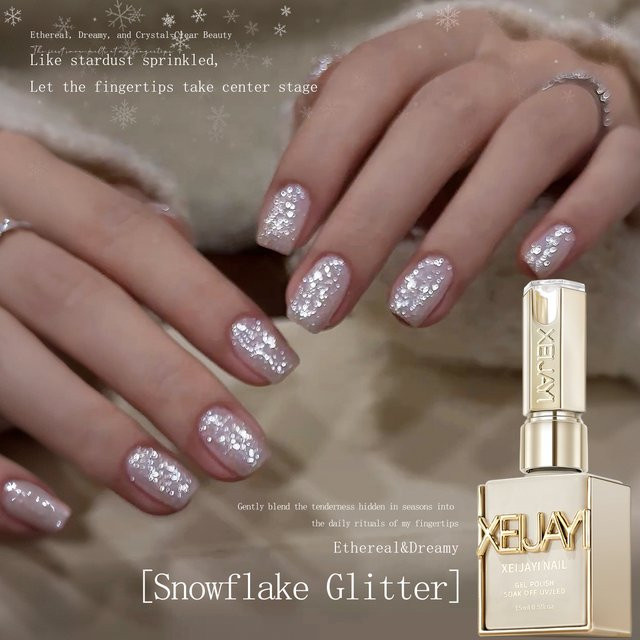 XEIJAYI Nagellack, Glitzer, 15 ml, Damen - Bild 1