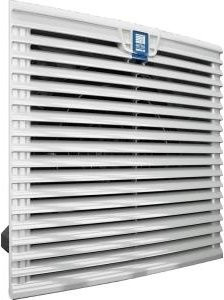 Rittal SK 3237.110 Lüftertafel in Weiß mit IP54 Schutzart und Betriebstemperatur von -30 bis 70 °C für 115 V, 50/60 Hz - Bild 1