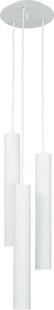 Easylight Hängelampe Weiß Metall 3-flammig Höhenverstellbar Breite: 20 cm GU10 Modern - Bild 1