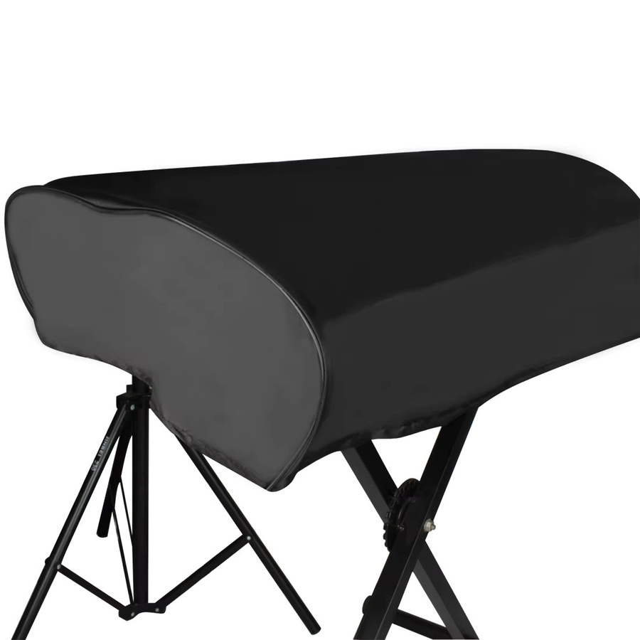 Wasserdichte und staubdichte Tastaturabdeckung aus Segeltuch für 61-Tasten Digitalpianos von IRIN in Schwarz - Bild 4