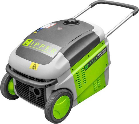 Zipper Inverter-Stromerzeuger ZI-STE3000IV Benzin 4,3 kW in Grün mit 10 l Tankvolumen - Bild 1