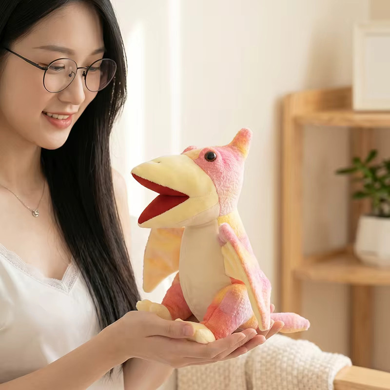 Dinosaurier-Plüschtier, 25cm, Plüsch / Textil - Bild 4