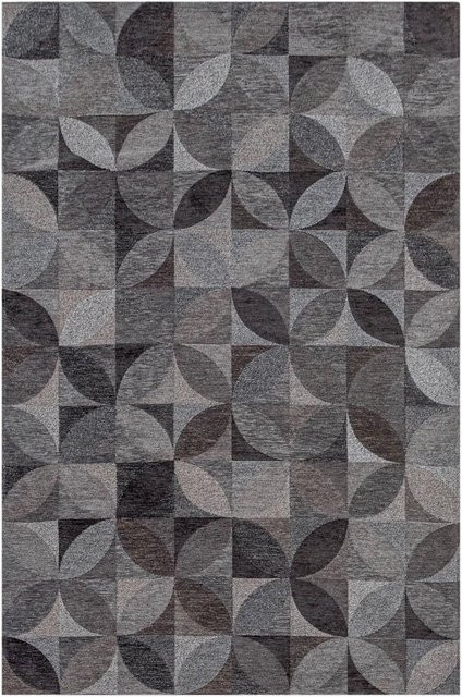 Lola&Moi Teppich Geometrisch Minimalistisch in Braun und Grau B: 170 cm, T: 240 cm - Bild 1