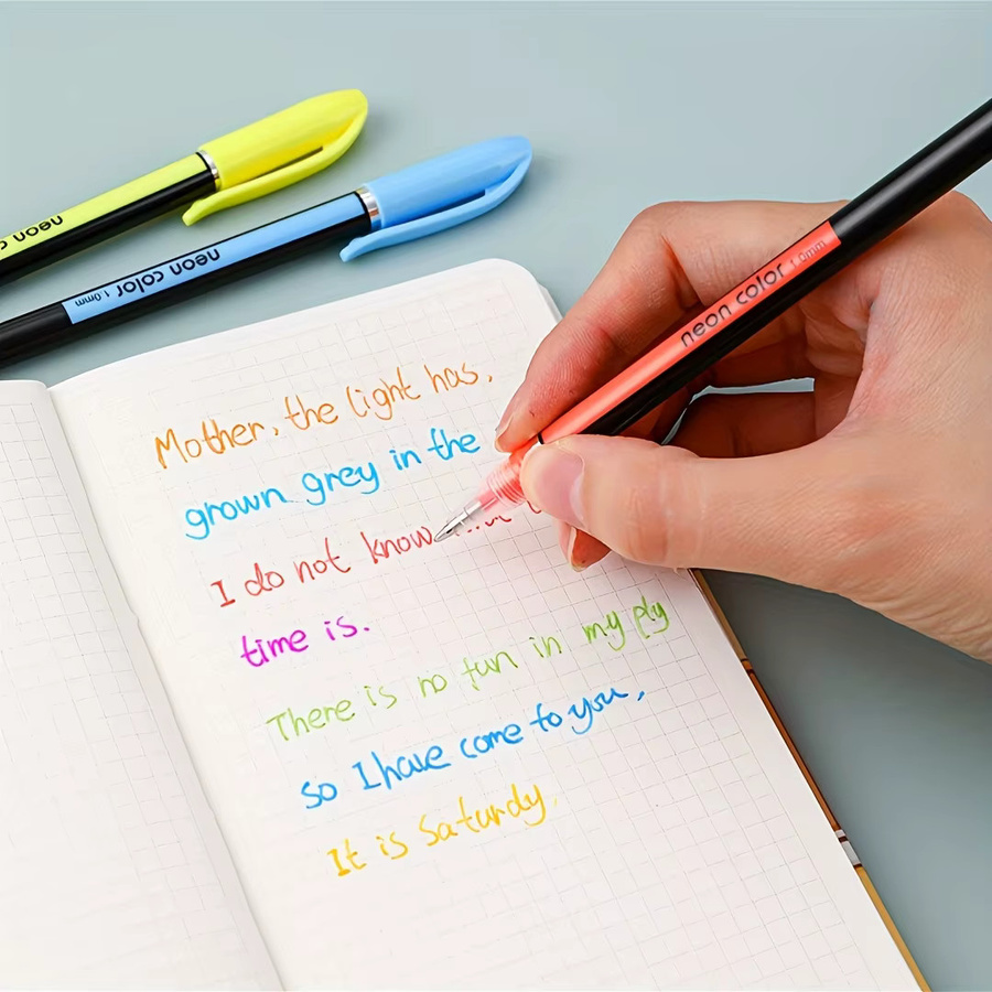 Feinspitzen-Gelstift-Set mit bunten Farben für künstlerisches Zeichnen, Malen und Skizzieren - Bild 3