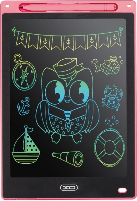 Zeichnungs- und Schreibtablett XO Design V01, 10 Zoll, Rosa - Bild 1