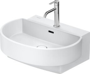 Duravit Waschtisch Balcoon in Weiß, Wandmontage, Keramik, B/T: 60 x 48 cm - Bild 1