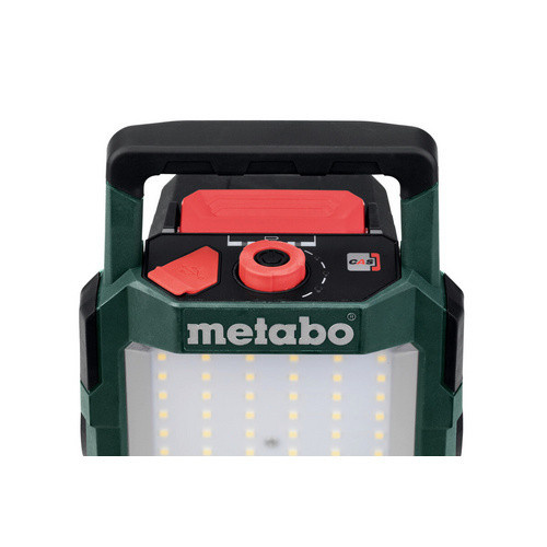 Metabo Akku-Baustrahler BSA 18 LED 4000 in Grün, B/T/H: 215 x 245 x 175 mm - Bild 5
