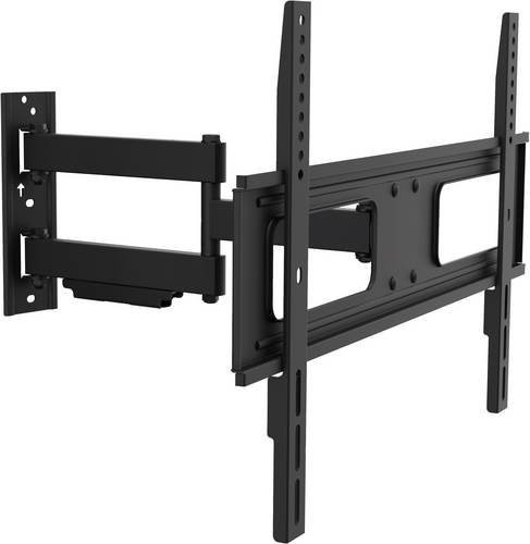 LogiLink BP0019 TV-Wandhalterung in Schwarz für Bildschirme von 94,0 cm bis 177,8 cm mit VESA 200 x 200 mm, neigbar und schwenkbar - Bild 1