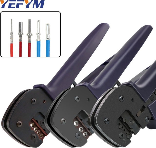 YEFYM Hochleistungs-Crimpzange für Luftfahrt- und New Energy Terminals, Typ YEP-166/1560/4610, 20-7AWG, vertikale elektrische Crimpzange - Bild 1