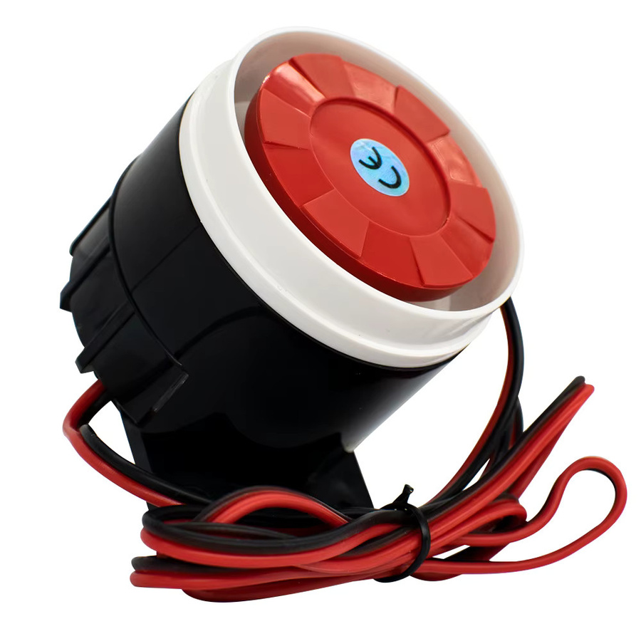 DC 12V Mini Alarm Sirene High-Dezibel Piezo Audio Alarm für Anti-Diebstahl-Systeme - Bild 2