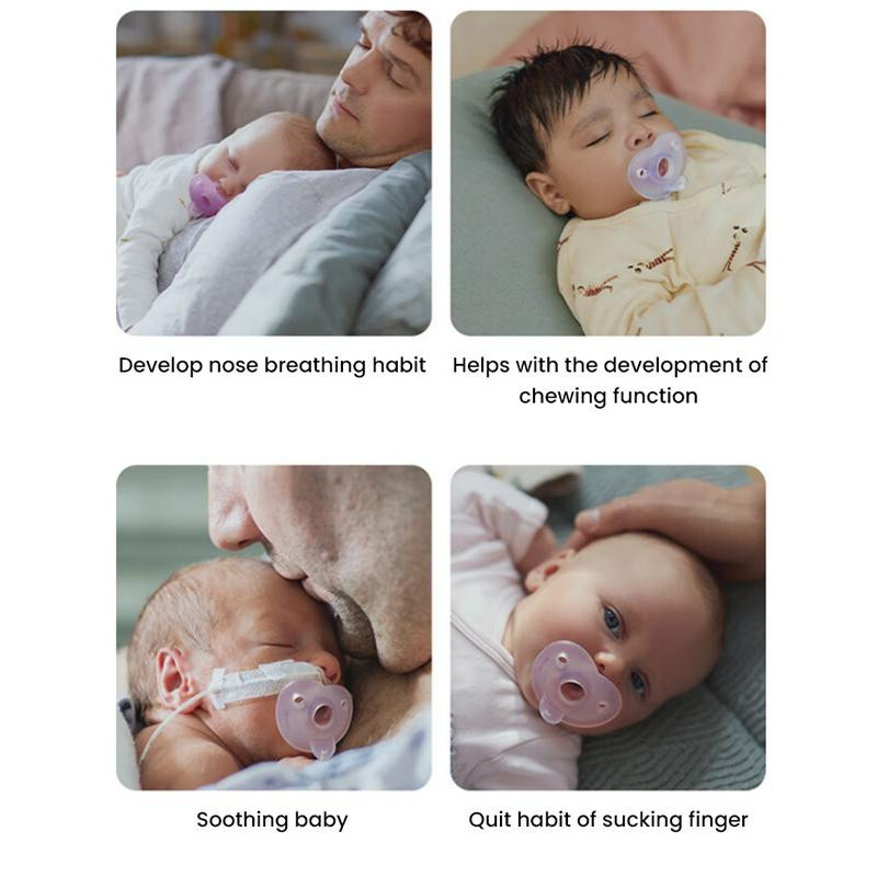 Philips Avent Soothie Schnuller aus Vollsilikon für Neugeborene 0-6 Monate in Rosa - Bild 4