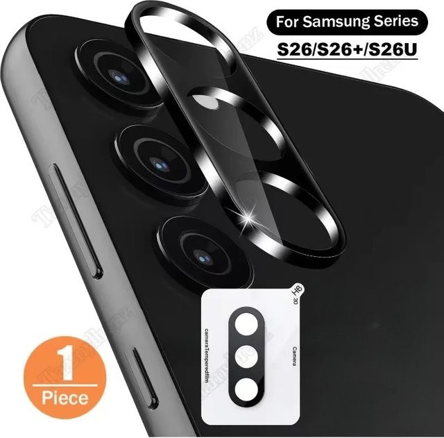 Samsung Metall Kameraobjektiv Schutzglas für Galaxy S26 Ultra S26 S25 S24 S23 Plus - Bild 1