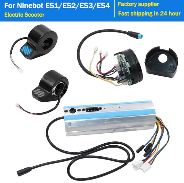 Ninebot Bluetooth-Controller-Kit mit Armaturenbrett-Schaltkreisplatine für Elektroroller ES1 ES2 ES3 ES4 inklusive Brems- und Beschleuniger-Gas - Bild 1