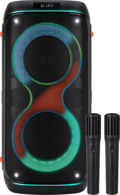 Woxom Blast Bluetooth Lautsprecher und Woxom Funkmikrofone in Multicolour mit IP67 Schutzklasse - Bild 1