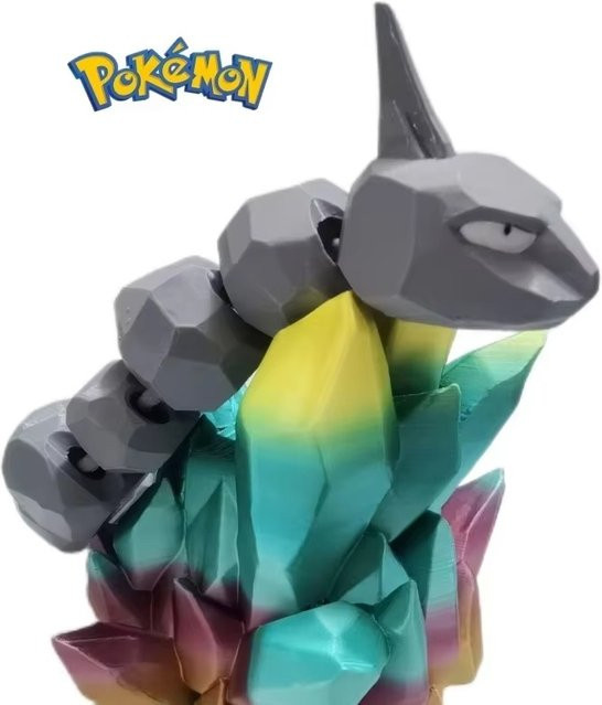 Bandai Pokémon Onix Actionfigur, 1:20, Modell Spielzeug - Bild 1