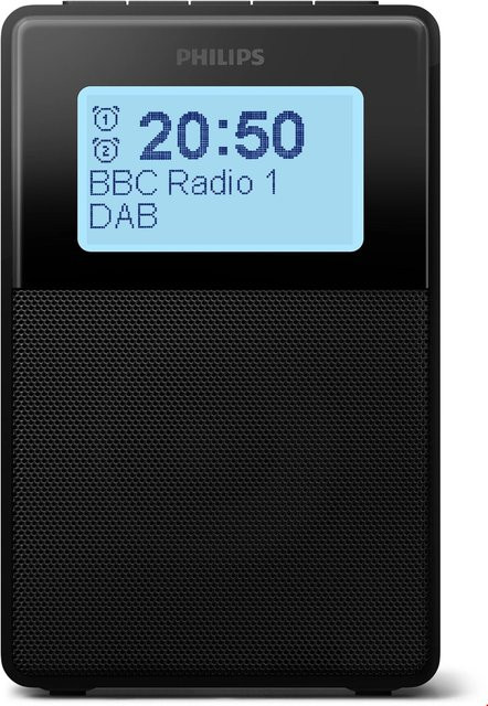 Philips DAB+ Uhrenradio TAR5100/10 in Schwarz - Bild 1