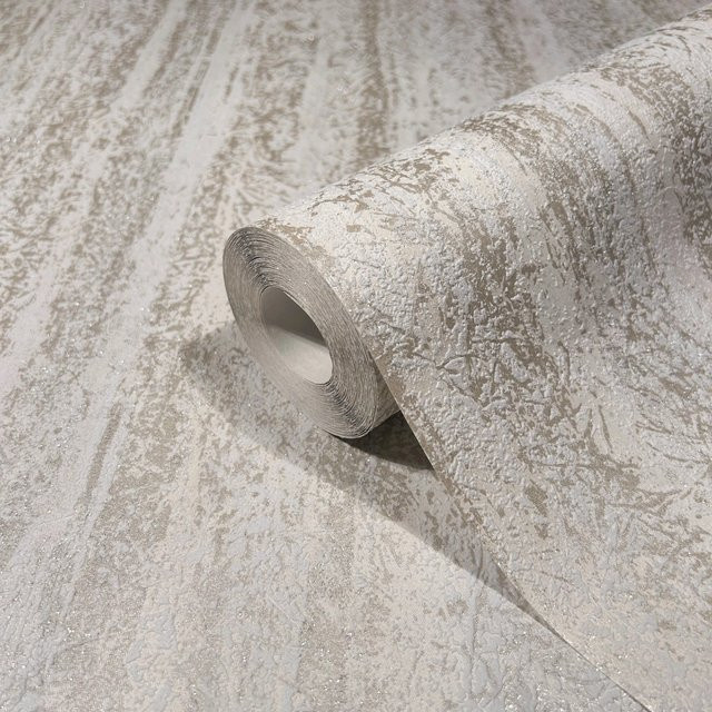 Marburg Vliestapete Beige mit grafischem Streifen-Design aus FSC-zertifiziertem Material - Bild 1