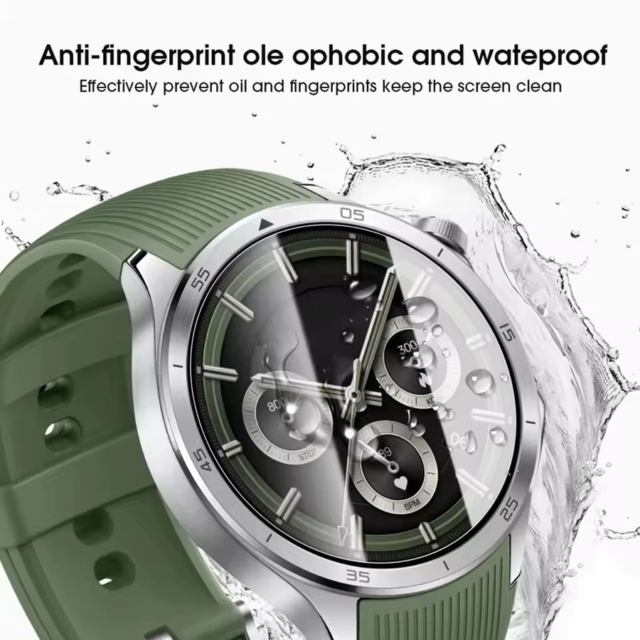 3 bis 5 Stück Displayschutzfolie für OnePlus Watch 3 aus gehärtetem Glas, transparent, kratzfester Schutz - Bild 5