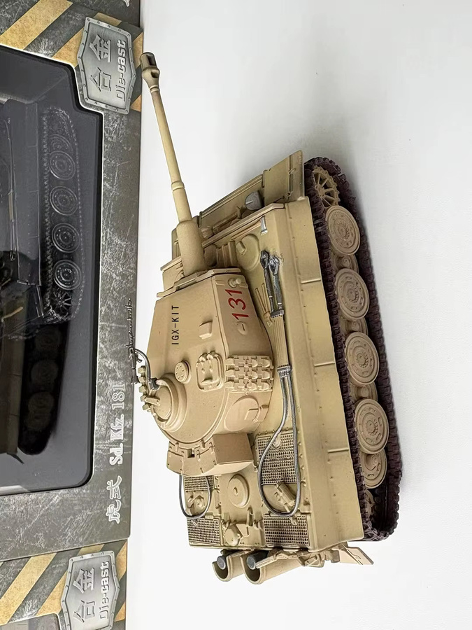 IGX KIT Deutscher Tiger Schwerer Panzer 1943, Militär-Panzermodell, 1:72, Metall - Bild 3