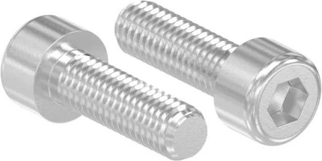 FeNau Zylinderkopfschraube DIN 912 mit Innensechskant aus Edelstahl A4-80 in Silber, M5 x 16 mm - Bild 1