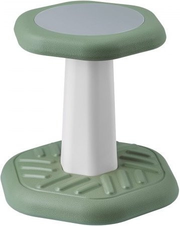 VEVOR Wackelstuhl für Kinder mit Schwammkissen, Wackelhocker in Grün zur Förderung von Konzentration und Haltung, B/T/H: 34,5 x 32,0 x 32,0 cm - Bild 1