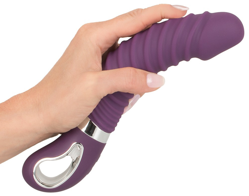 Sweet Smile Vibrator Warming Soft in Lila mit Wärmefunktion und 12 Vibrationsmodi - Bild 3