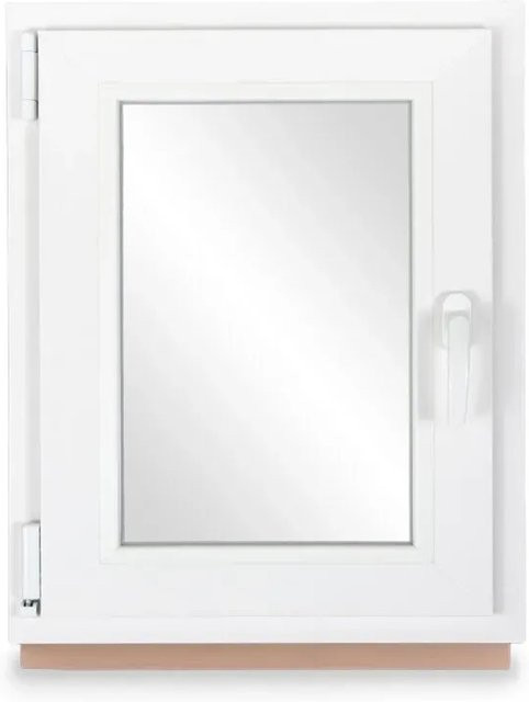 Neruli Kellerfenster aus Kunststoff in Weiß mit 2-fach Verglasung, Dreh-Kipp Funktion, DIN Links, B: 50 cm, H: 110 cm - Bild 1