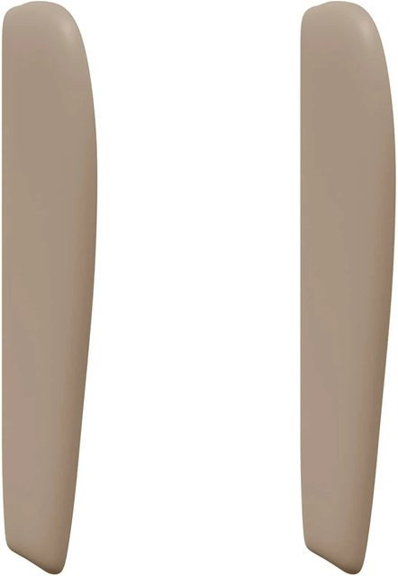 vidaXL Kopfteil Ohr in Braun aus Kunstleder und Holzwerkstoff, B/T/H: 80 x 23 x 6 cm - Bild 1