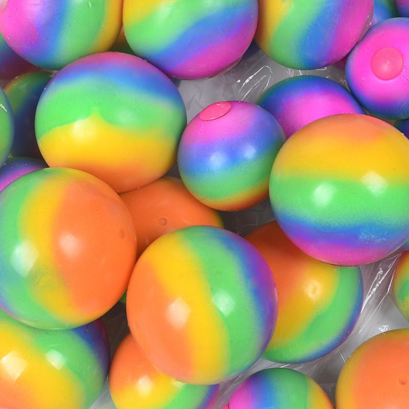 Regenbogen Mehl Stressabbau Ball, Spielzeug, multicolour - Bild 2