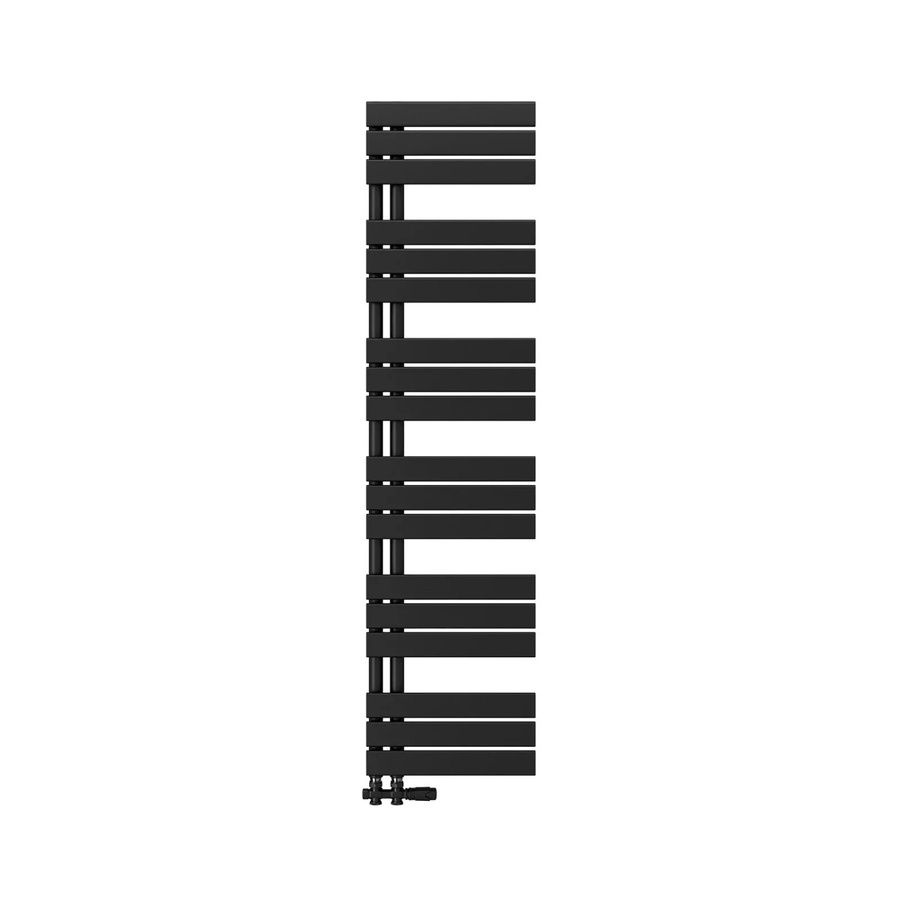 Emke Badheizkörper Handtuchwärmer Schwarz B: 40 cm, H: 160 cm, 684W - Bild 2