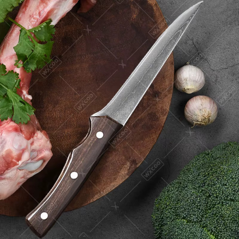 WXCOO Ausbeinmesser im japanischen Stil aus Holz für Fleisch und Gemüse - Bild 5