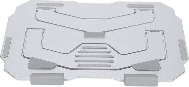 Ergonomischer Computerständer von Honor Electronics in Grau Silber für dein Desktop-Setup - Bild 1