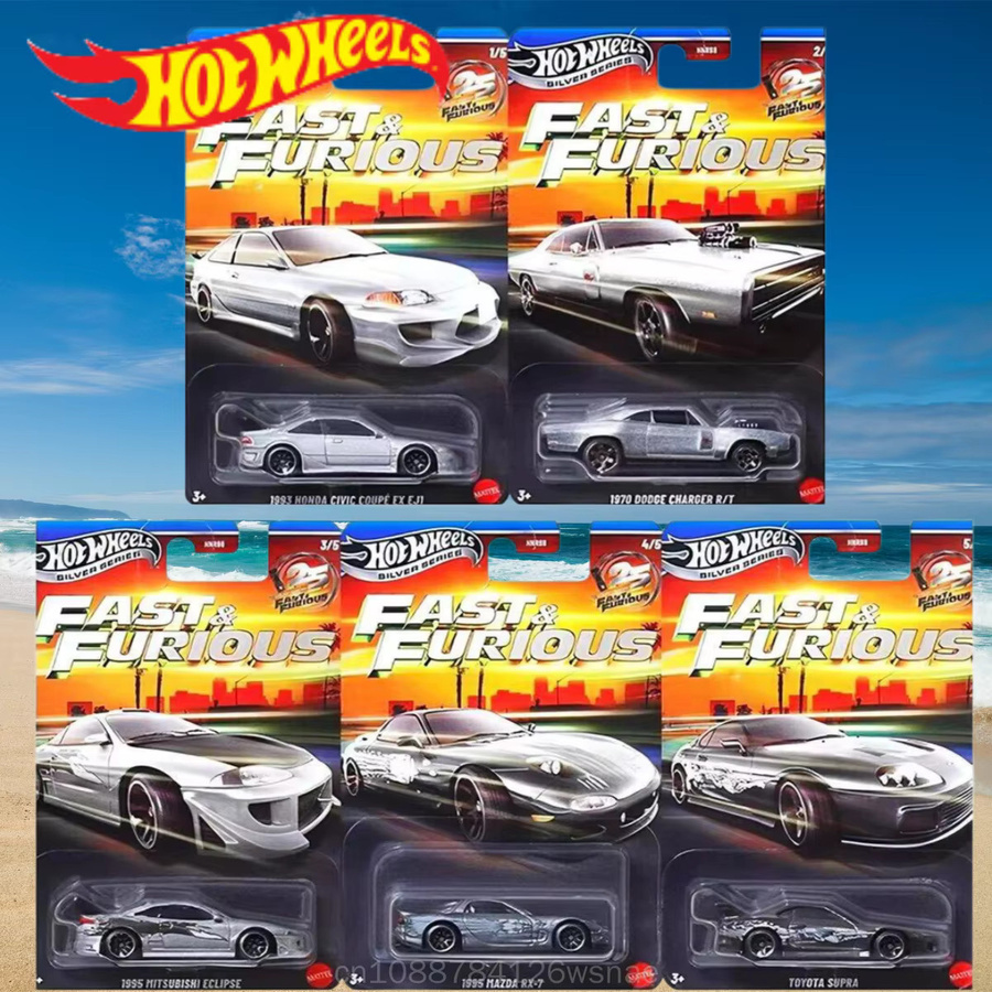 Hot Wheels Fast & Furious, 1970 Dodge Toyota Supra, Druckguss-Modellauto, 1:64, ab 3 Jahren - Bild 2