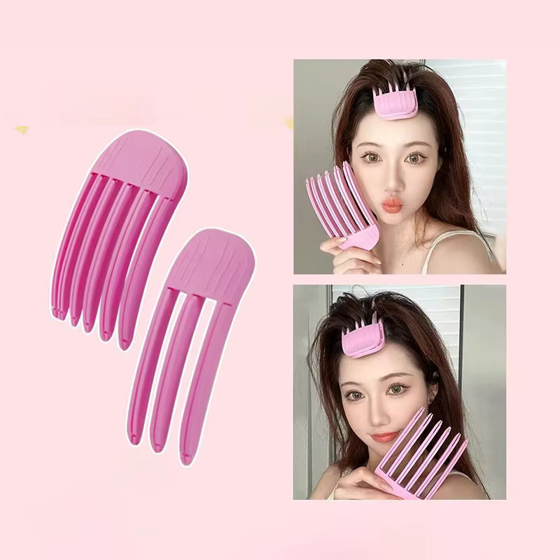 Haar Clip Styling Werkzeug für Pony und Flechten, Rosa - Bild 5