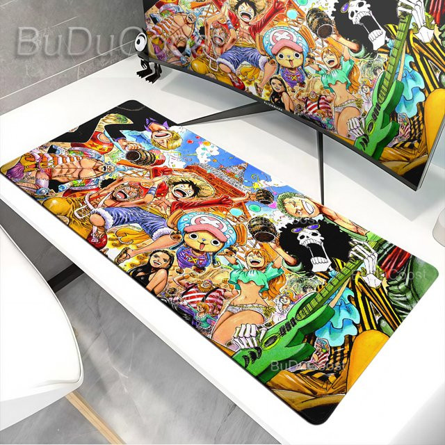 Bandai Anime Gamer Mauspad in Multicolour als einteilige Gaming-Schreibtischunterlage aus Speed-Gummi für PC und E-Sports - Bild 1