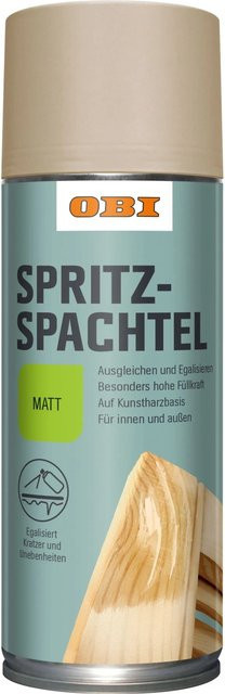 OBI Spritzspachtel Spray Beige matt 400 ml - Bild 1