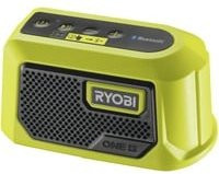 Ryobi ONE+ Akku Bluetooth Mini Lautsprecher in Grün und Schwarz, 18V - Bild 1