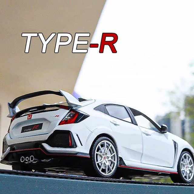 RMZ city Honda Civic TYPE-R Sport Auto Modell, 1:32, mit Licht und Musik - Bild 1
