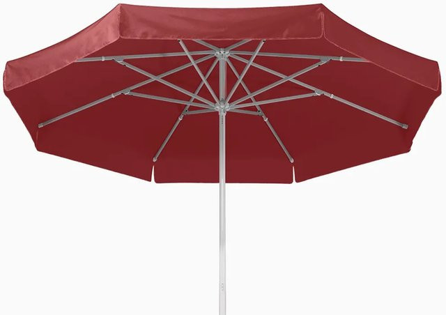 Schneider Schirme Marktschirm Jumbo Bordeaux mit UPF 50+ Sonnenschutz und Aluminiumgestell Durchmesser: 400 cm - Bild 1