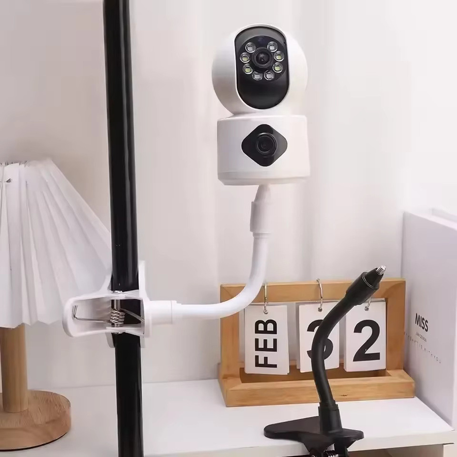 Xiaomi Indoor Kamera Montage Halterung für Schlauch und Vorhangstangen in Weiß - Bild 2