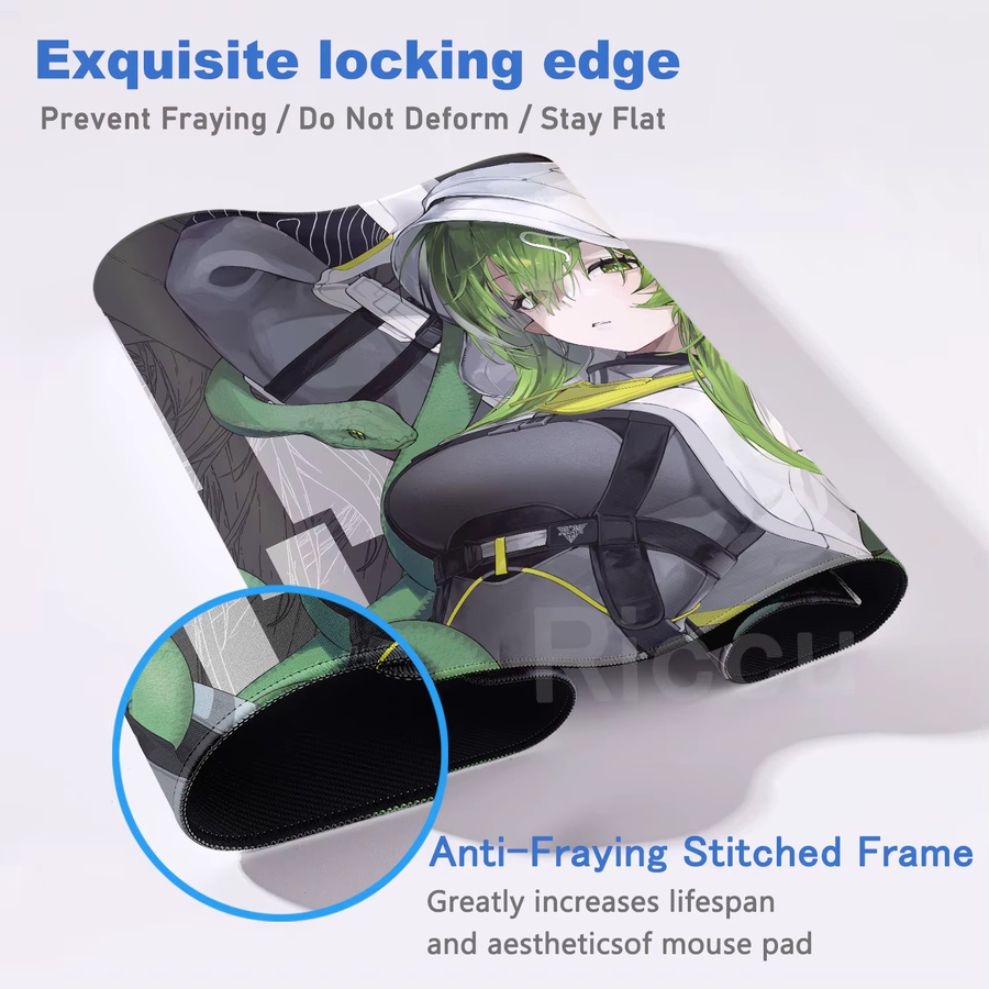 Riccu Anime Girl Fluorite Arknights Endfield Gaming-Mauspad XXL, Mehrfarbig - Bild 2