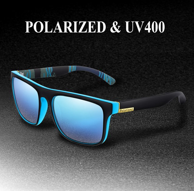 POAT Sonnenbrille, Unisex, Vollrand, Schwarz, Polarisiert - Bild 1