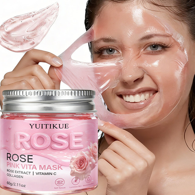 YUITIKUE Rose Pink Vita Maske, Gesichtspflege - Bild 1